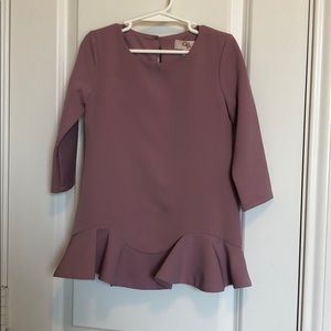 NWOT Gianni bini little girl lilac dress.